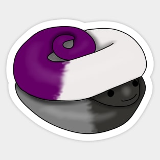 Asexual Snake Sticker